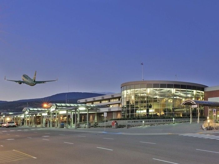 Kelowna airport PA system, display screens hacked with pro