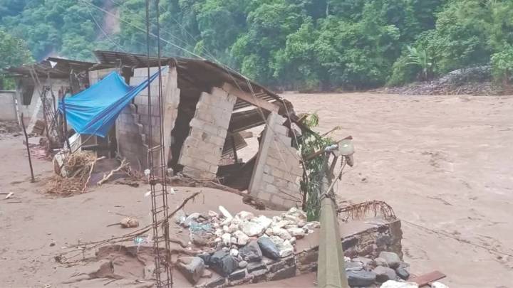 Hidalgo y Veracruz piden ayuda por destrozos tras las lluvias