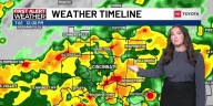 Heavy rain expected Monday night