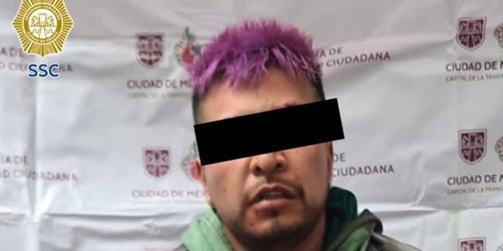 Capturan en CDMX a “El Farrukito”, presunto integrante de La Unión Tepito dedicado a la venta de drogas