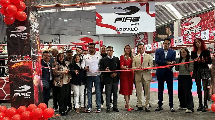 Inauguró Herrera Pérez Fire Sports Apizaco