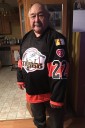 Rankin Inlet hockey fan cheers on the Blue Jays