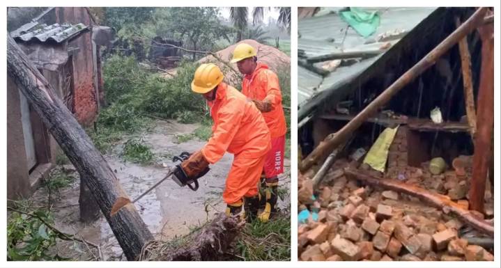 Odisha Begins Crop & Property Damage Survey After Cyclone Montha To Ensure Quick Compensation