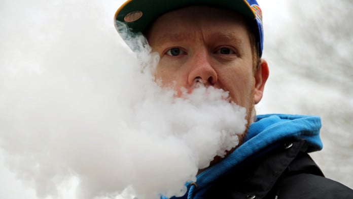 Vaping Youth Pastor Fills In For Broken Fog Machine