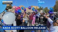 Family, friends gather for balloon release in memory of Kada Scott