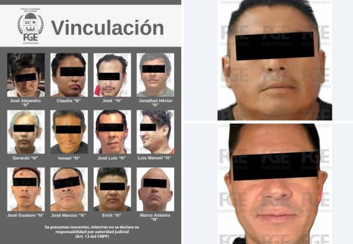 Vinculan a 12 personas por violencia familiar e intento de feminicidio en Q. Roo
