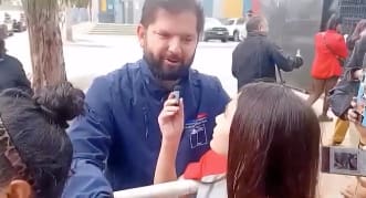 VIDEO. Estudiante de San Felipe se vuelve viral tras realizar entrevista al Presidente Boric: “Se nota que vas a ser una muy buena periodista”