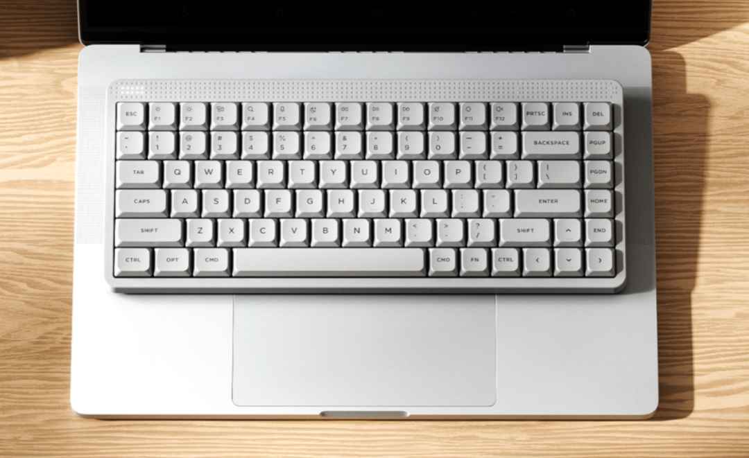 Nuphy's Node75 mechanical keyboard loses the knob, gets a screenless touchbar