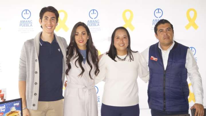 AMANC Puebla e IHOP se unen para ayudar a niños con cáncer a través del "National Pancake Day"