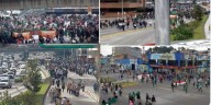 Participantes del Congreso de los Pueblos siguieron con manifestaciones: bloquearon la avenida El Dorado en Bogotá y afectaron Transmilenio