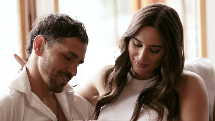 Pangal Andrade y Meli Noto compartieron bella sesión de fotos a poco de que nazca Alanna: Bagual tuvo tierna participación