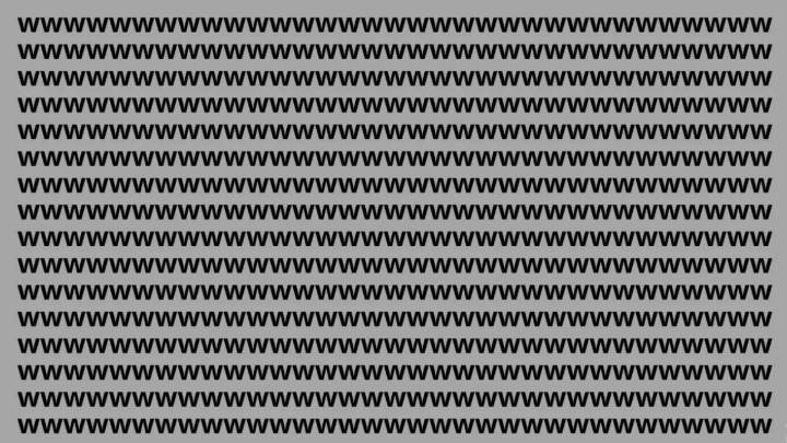 Acertijo visual: sola las personas con vista de halcón podrán encontrar la letra ‘V’