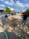 Atiende COMAPA reparación de fugas de agua potable en distintos puntos de la ciudad