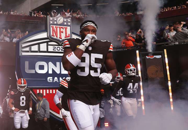 Myles Garrett: ‘This organization is committed to winning’ in the wake of Joe Flacco and Greg Newsome II trades