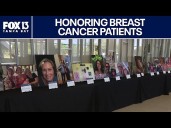 Moffitt Cancer Center exhibit honors breast cancer patients