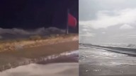 Huracán Melissa provoca fuerte oleaje en Cartagena e inundación en la avenida Santander