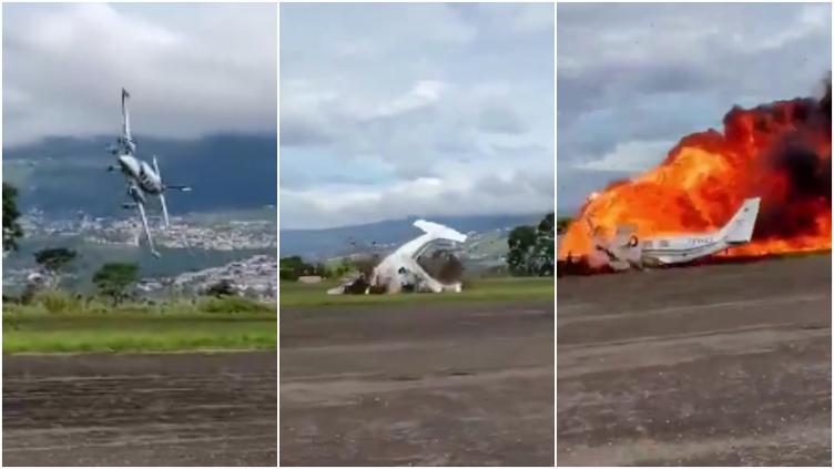 Avioneta se desplomó en Venezuela, fallecieron dos personas 🎦