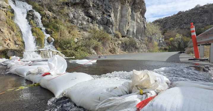 Shoshone Falls Park closes to vehicles and pedestrians due to flooding