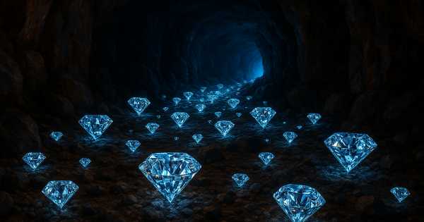 El hallazgo del siglo: desentierran enormes cantidades de diamantes ocultos durante 3,000 años, y todos pertenecen a un solo país