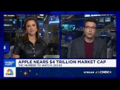 Apple nears $4 trillion valuation