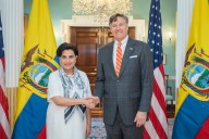 Relaciones entre Ecuador y EE. UU. alcanzan su mejor momento en décadas, indica el subsecretario Christopher Landau