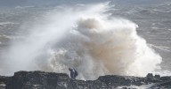 Storm Amy warning as first of season sees UK battered by 80mph winds