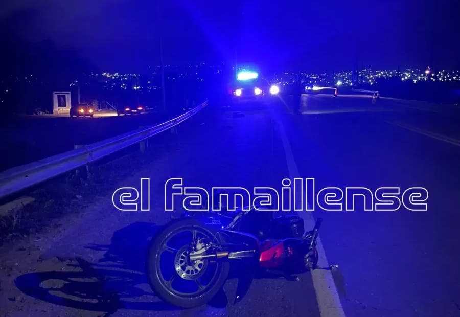 Un joven motociclista falleció en un accidente en El Mollar