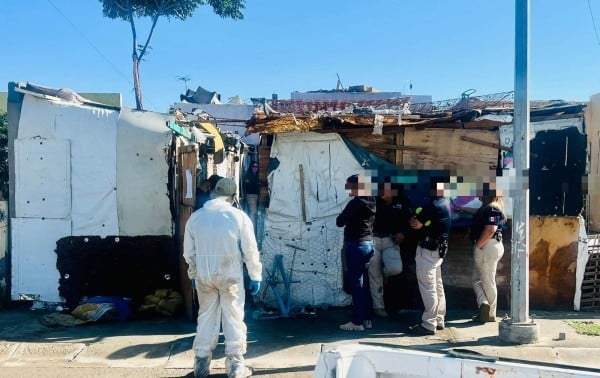 Catean vivienda y encuentran un cuerpo enterrado