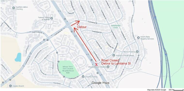 Kamehameha Highway lanes to close in Waipahu for mural this weekend
