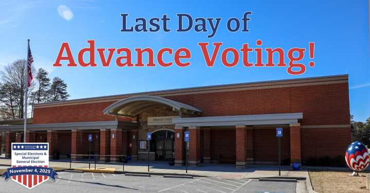 Last Day of Early Voting: Where to Vote in Forsyth County