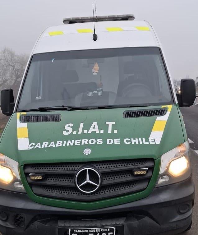 Carabineros detiene a hombre acusado de atropello con consecuencias fatales.