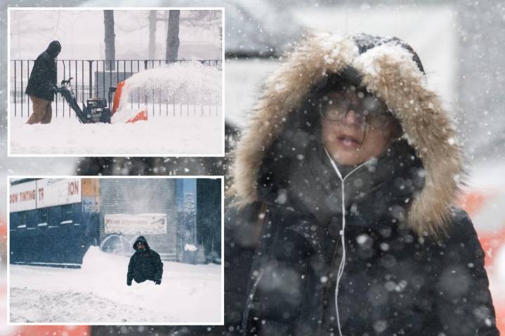 Weather experts reveal this much snow is expected to hit NYC this winter season