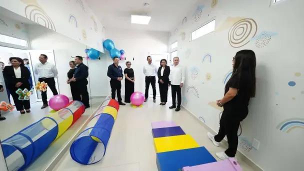 Inauguran Unidad Integral de Neurodesarrollo del Isssteson