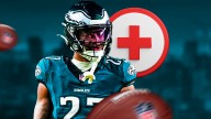 Eagles’ Quinyon Mitchell exits TNF vs. Giants with apparent injury