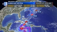 Tropical weather update 2025: Cat 5 Melissa expected to make landfall in Jamaica Tuesday morning