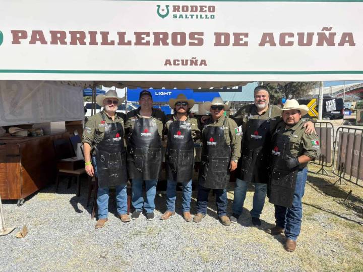 Parrilleros de Ciudad Acuña llevan su sazón al Festival Rodeo Saltillo