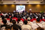 Inaugura Estefanía Mercado Congreso Nacional de Bomberos en Playa del Carmen