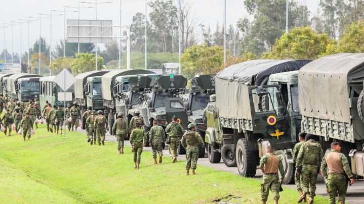 Denuncian que “convoy humanitario” fue una operación militar encubierta planificada por el gobierno de Noboa contra pueblos indígenas