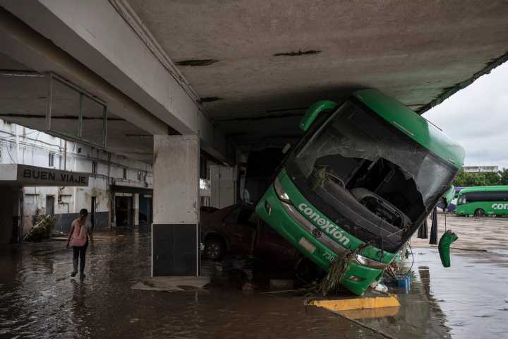 Lluvias intensas en México provocan inundaciones y deja al menos 41 muertos