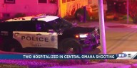 Two hospitalized in central Omaha shooting