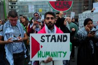 Protesters call for end to war in Gaza on 2-year anniversary of Hamas' attack on Israel