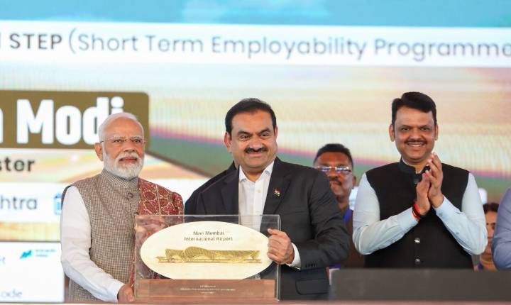 Navi Mumbai Airport Is A Symbol Of Bharat’s Aspirations: Gautam Adani