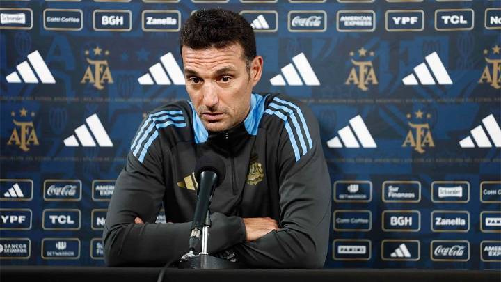 Scaloni y la presencia de Messi ante Puerto Rico: "Si está en condiciones, jugará"