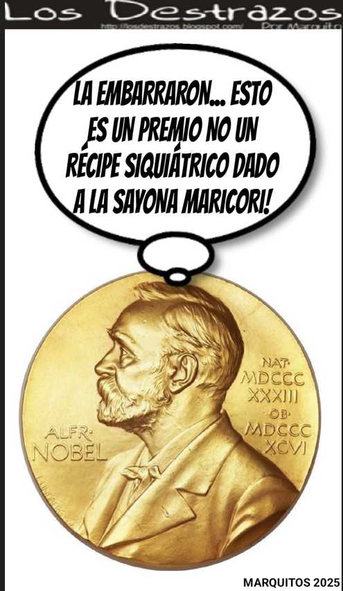 (Caricatura) Los Destrazos por Marquitos: Ahora sé volverá más loca de lo que es la Sayona Maricori
