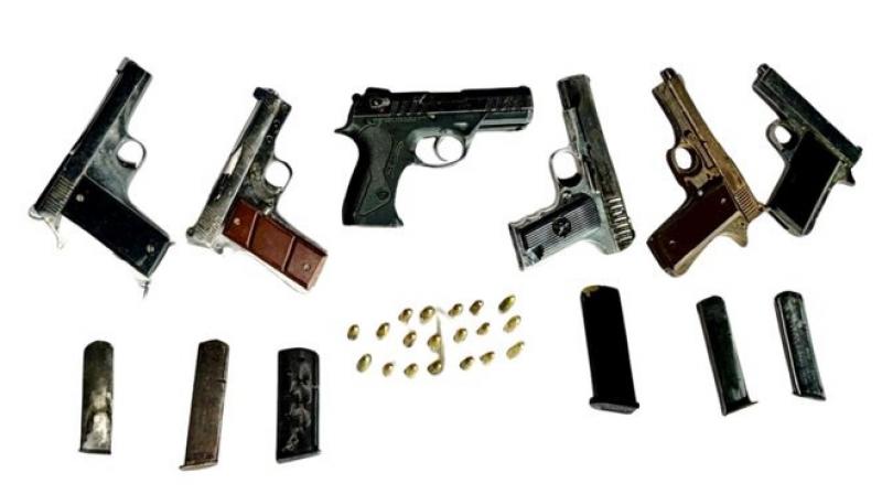 Two Bambiha Gang Associates Arrested with Six Pistols by Punjab Police's Anti