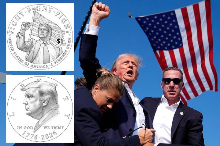 US Treasurer confirms plans for Trump silver dollar to celebrate America's 250th