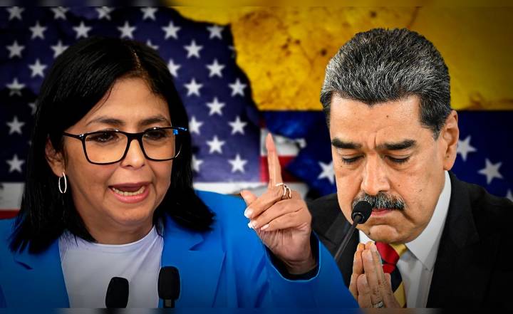 Vicepresidenta Delcy Rodríguez niega propuesta a EE.UU. para sustituir a Maduro y denuncia campaña de "guerra psicológica"