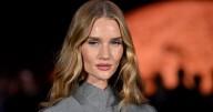 Rosie Huntington-Whiteley Went Braless At A Paris Fashion Week Party