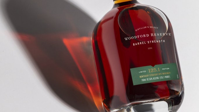 Woodford Reserve Dropped a Barrel Strength Rye Whiskey