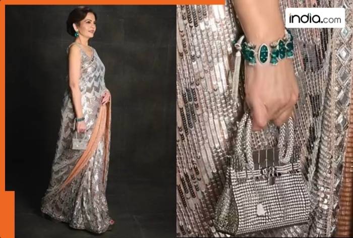 Nita Ambani shines bright at Manish Malhotra's party, carries world's most expensive bag, only three people can afford it, price is...